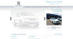 Desktop Screenshot of garage-guyonnet.com
